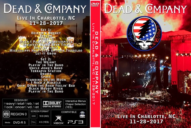 DEAD & COMPANY (Ft. JOHN MAYER) - Live In Charlotte NC 11-28-2017.jpg